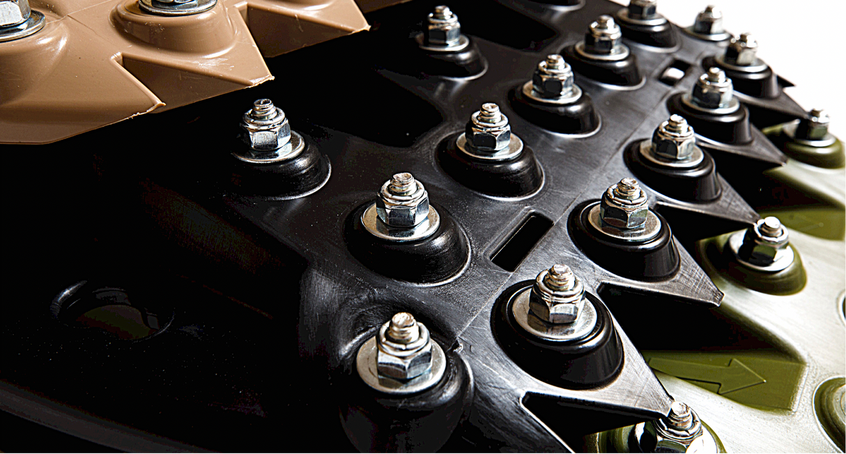 ActionTrax Metal Teeth Black (Pair) - BaseCamp Provisions