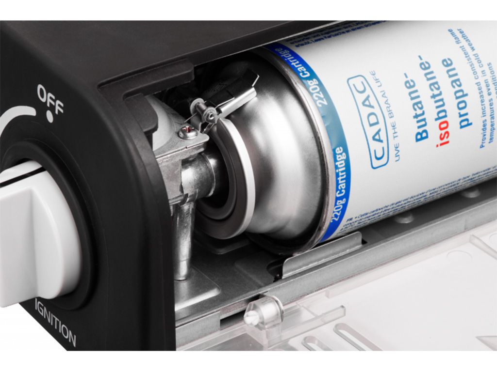 SAFARI CHEF 30 COMPACT/ PORTABLE 6 PIECE/ GAS BARBEQUE/ CAMP COOKER - BY CADAC - BaseCamp Provisions