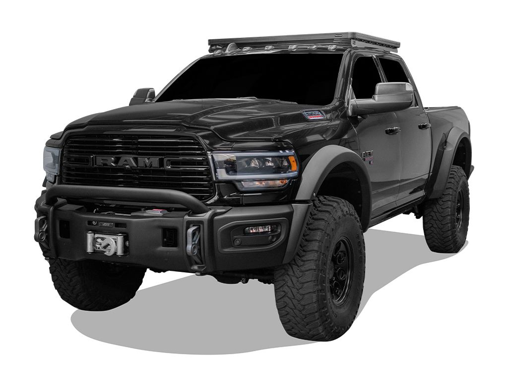 RAM 1500/2500/3500 CREW CAB (2009-CURRENT) SLIMLINE II ROOF RACK KIT / LOW PROFILE – BY FRONT RUNNER - BaseCamp Provisions