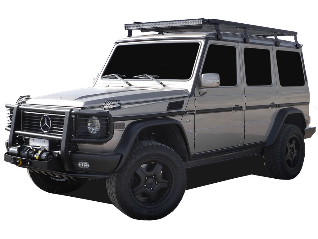 MERCEDES GELANDEWAGEN G CLASS (1979-2017) SLIMLINE II ROOF RACK KIT / TALL - BY FRONT RUNNER - BaseCamp Provisions