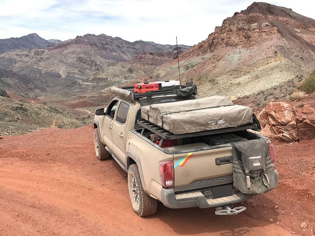 PICKUP TRUCK SLIMLINE II LOAD BED RACK KIT / 1475(W) X 1358(L) - BY FRONT RUNNER - BaseCamp Provisions