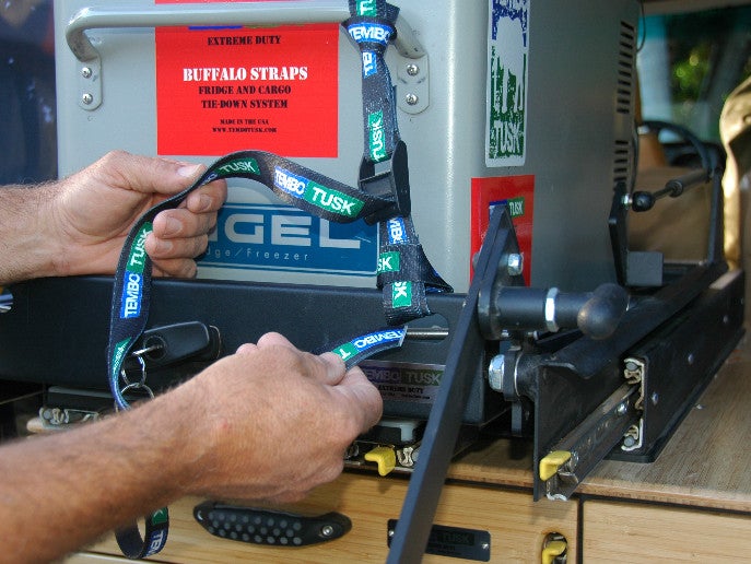 EXTREME DUTY FRIDGE & CARGO TIE DOWN SYSTEM - TEMBO TUSK - BaseCamp Provisions