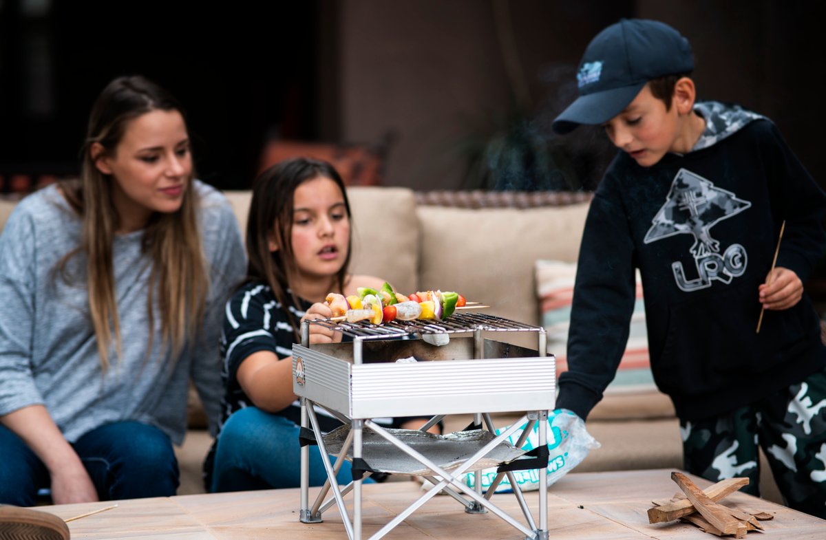 TRAILBLAZER PERSONAL FIRE PIT & GRILL - BaseCamp Provisions