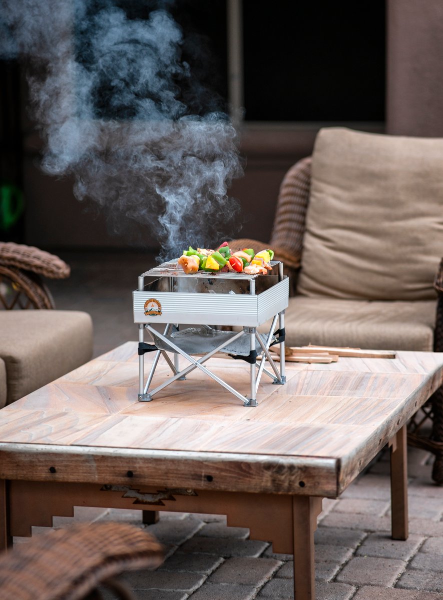 TRAILBLAZER PERSONAL FIRE PIT & GRILL - BaseCamp Provisions
