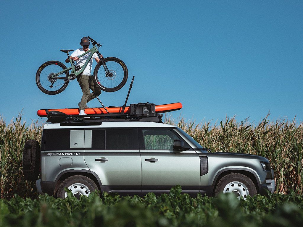 LAND ROVER NEW DEFENDER (2020-CURRENT)110 SLIMLINE II ROOF RACK KIT - BY FRONT RUNNER - BaseCamp Provisions