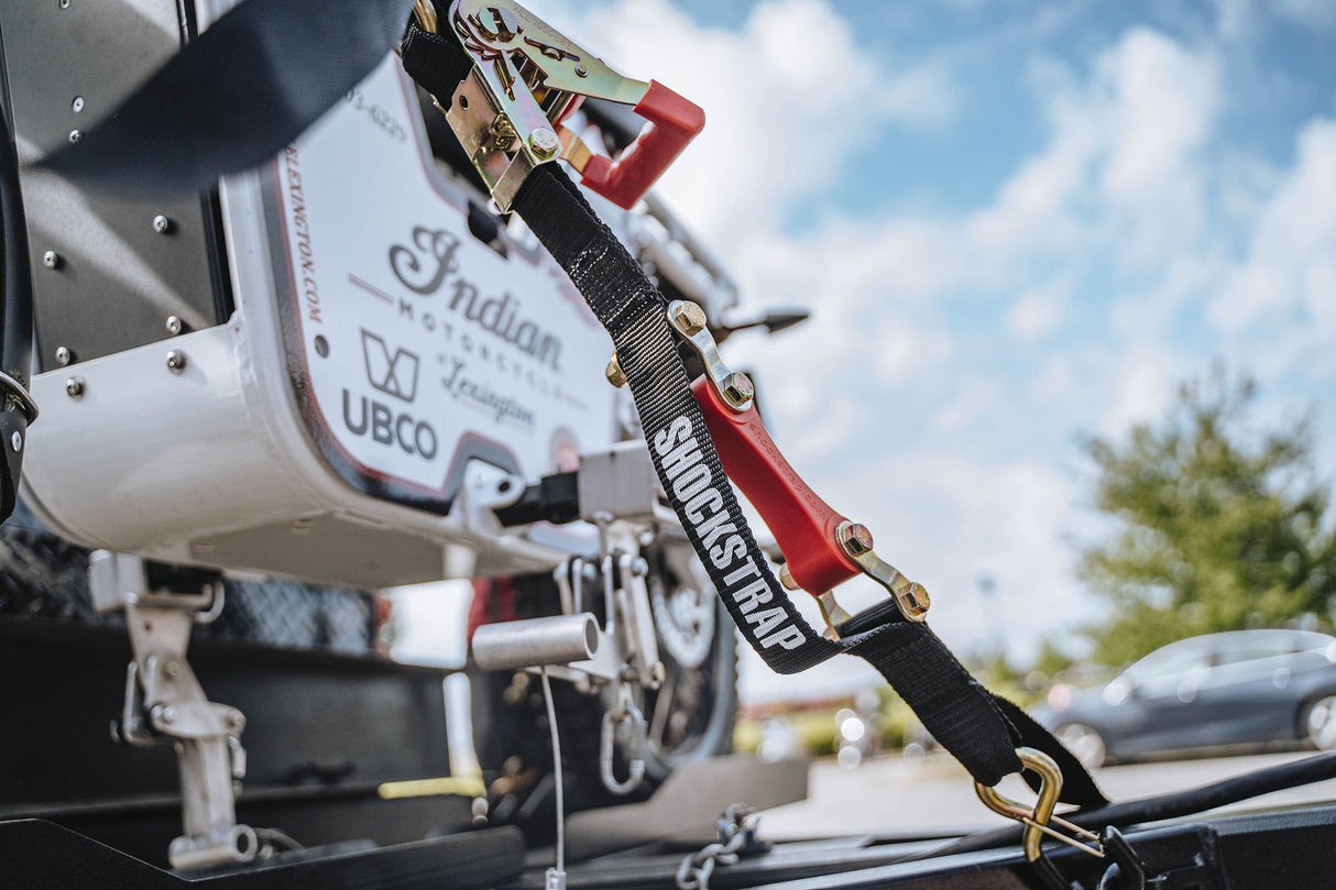 7FT X 1.5IN RATCHET STRAP - ORANGE 2 Pack - BaseCamp Provisions