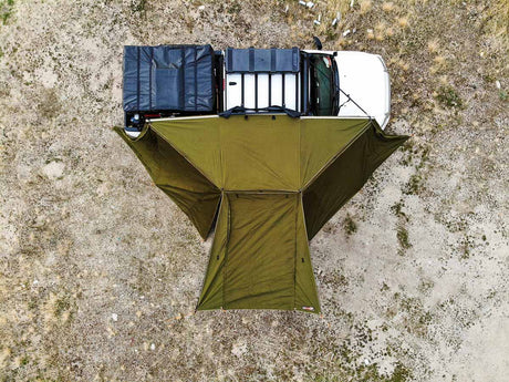 180° COMPACT PEREGRINE AWNING WALL WITH LIGHT SUPPRESSION TECHNOLOGY - BaseCamp Provisions