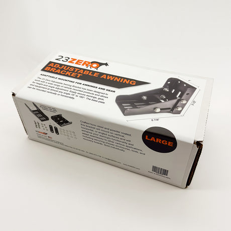 Adjustable Awning Mounting Bracket (SINGLE) - BaseCamp Provisions