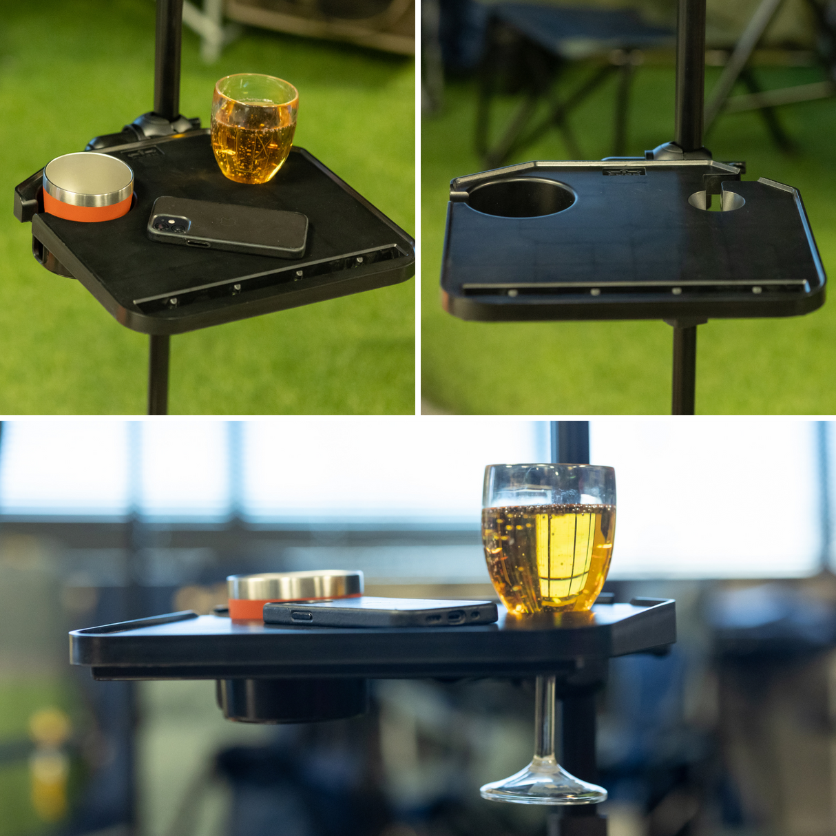Universal Camp Tray Table & Cup Holder - BaseCamp Provisions