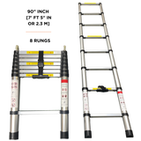23ZERO-Aluminum Telescoping Ladder For Walkabout & Breezeway RTT - BaseCamp Provisions