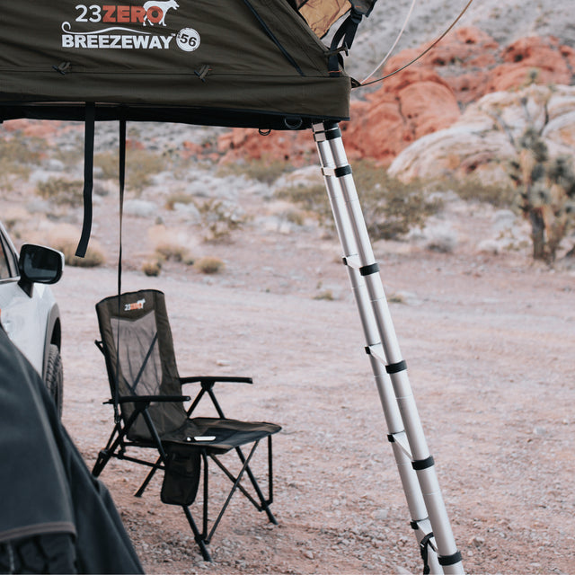 23ZERO-Aluminum Telescoping Ladder For Walkabout & Breezeway RTT - BaseCamp Provisions