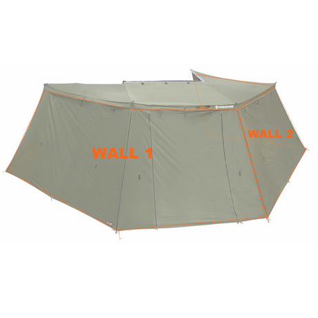 CO-Peregrine 270 Left 1.0 Wall Set (W1+W2 Fits 5 Arm Awnings) - BaseCamp Provisions