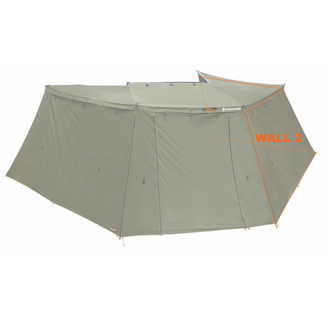 CO-Peregrine 270 Left 1.0 Wall Set (W1+W2 Fits 5 Arm Awnings) - BaseCamp Provisions