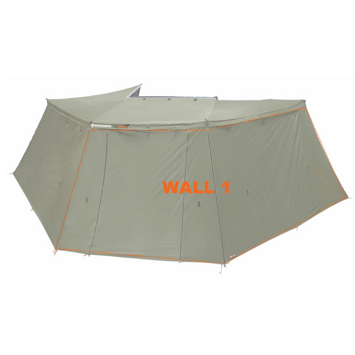 CO-Peregrine 270 Left 1.0 Wall Set (W1+W2 Fits 5 Arm Awnings) - BaseCamp Provisions