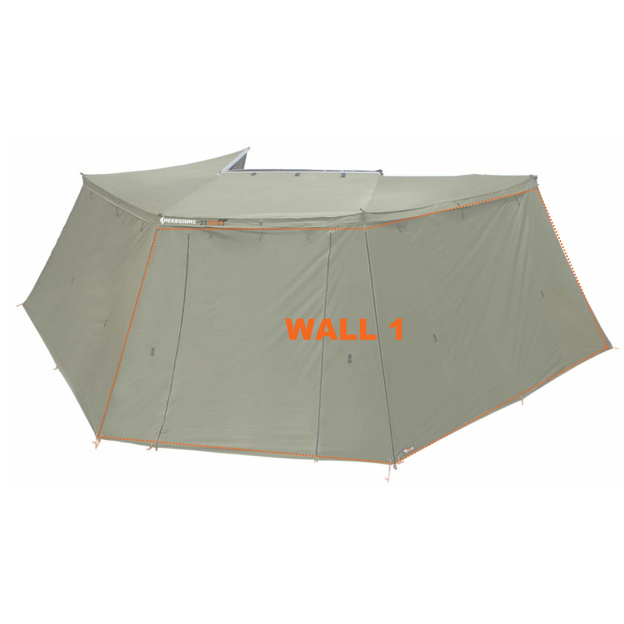 CO-Peregrine 270 Left 1.0 Wall Set (W1+W2 Fits 5 Arm Awnings) - BaseCamp Provisions