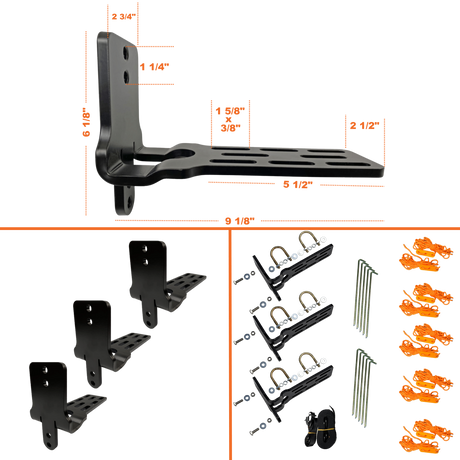 180° PEREGRINE AWNING WITH LIGHT 2.0 SUPPRESSION TECHNOLOGY - BaseCamp Provisions