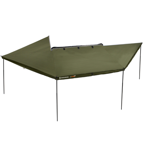 270° PEREGRINE AWNING RIGHT-HAND MOUNTED + LIGHT SUPPRESSION TECHNOLOGY - BaseCamp Provisions