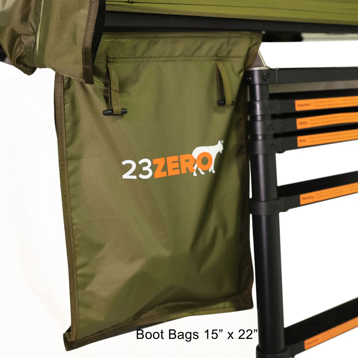 23ZERO -Armadillo Horizon 2: Premium Hardshell Rooftop Tent for All-Season Adventure (Left Open Only) - BaseCamp Provisions