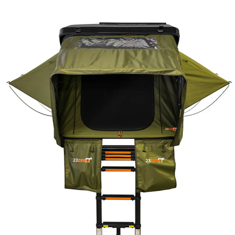 23ZERO-Armadillo Horizon 3: Premium Hardshell Rooftop Tent for All-Season Adventure (Left Open Only) - BaseCamp Provisions