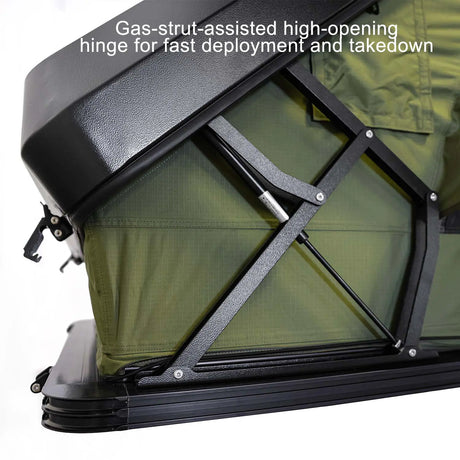23ZERO -Armadillo Horizon 2: Premium Hardshell Rooftop Tent for All-Season Adventure (Left Open Only) - BaseCamp Provisions