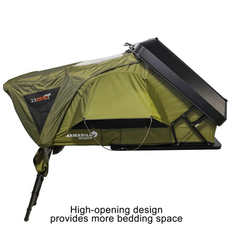 23ZERO-Armadillo Horizon 3: Premium Hardshell Rooftop Tent for All-Season Adventure (Left Open Only) - BaseCamp Provisions