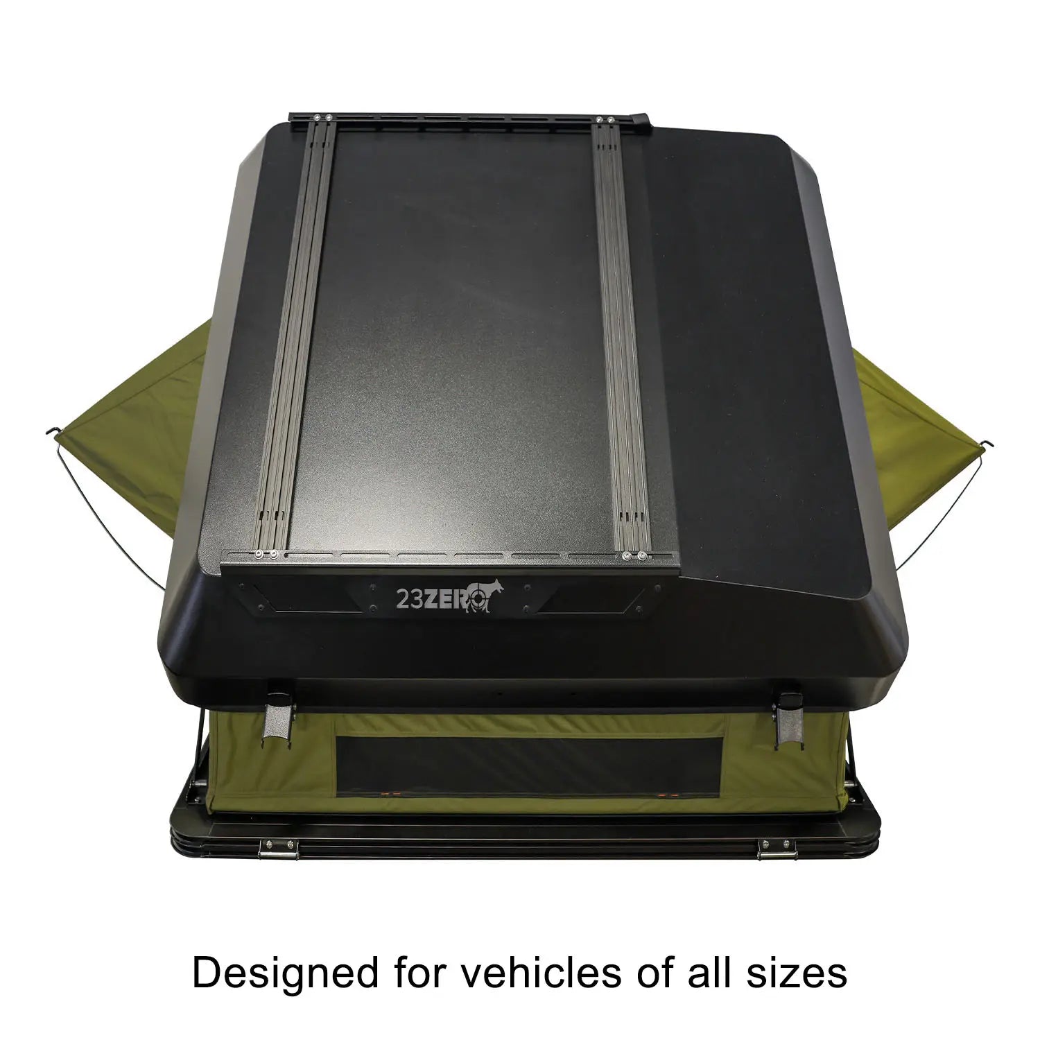 23ZERO -Armadillo Horizon 2: Premium Hardshell Rooftop Tent for All-Season Adventure (Left Open Only) - BaseCamp Provisions