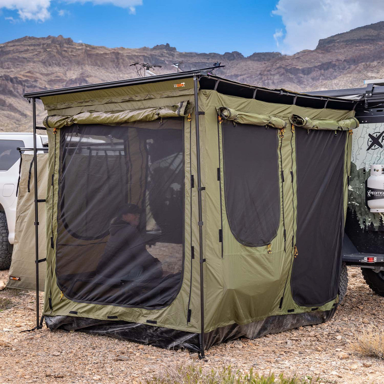 Bushman Awning Room 90" (90X98) - BaseCamp Provisions
