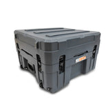 132L Overland Gear Box Gray with wheels - BaseCamp Provisions
