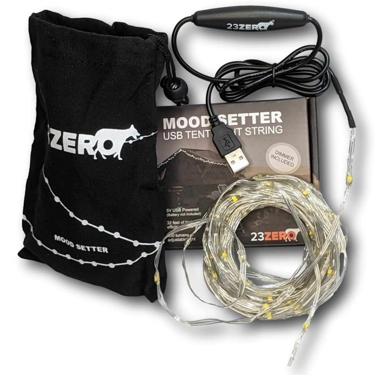 MOOD SETTER- USB Tent Light String - BaseCamp Provisions