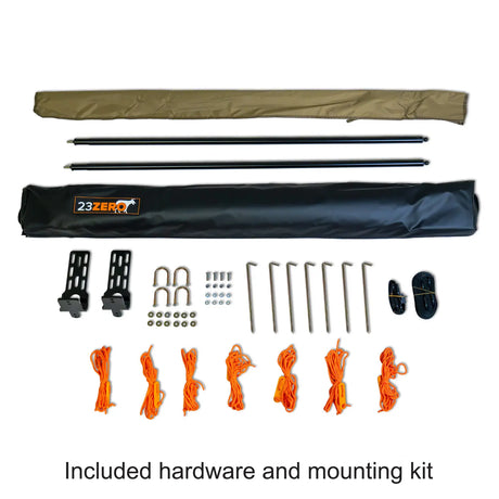 Peregrine PRO 180° Compact Awning - BaseCamp Provisions