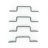 Tent Riser or Mounting Plate Set of 4 - 0.5" - BaseCamp Provisions