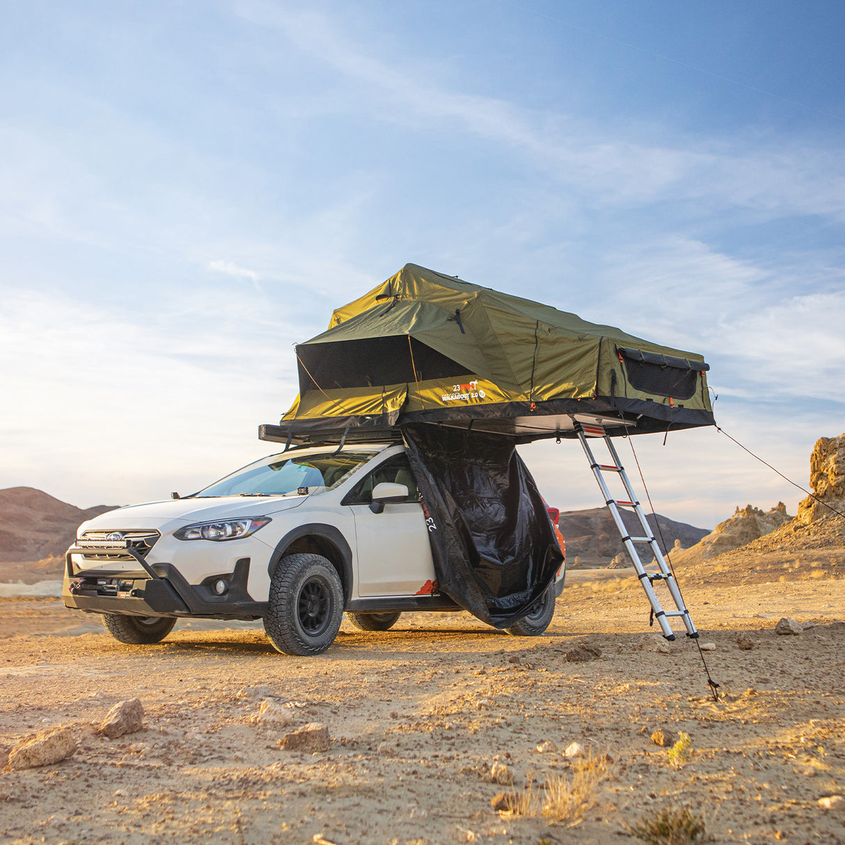 WALKABOUT™ 2.0 SOFTSHELL ROOF-TOP TENT SERIES - BaseCamp Provisions