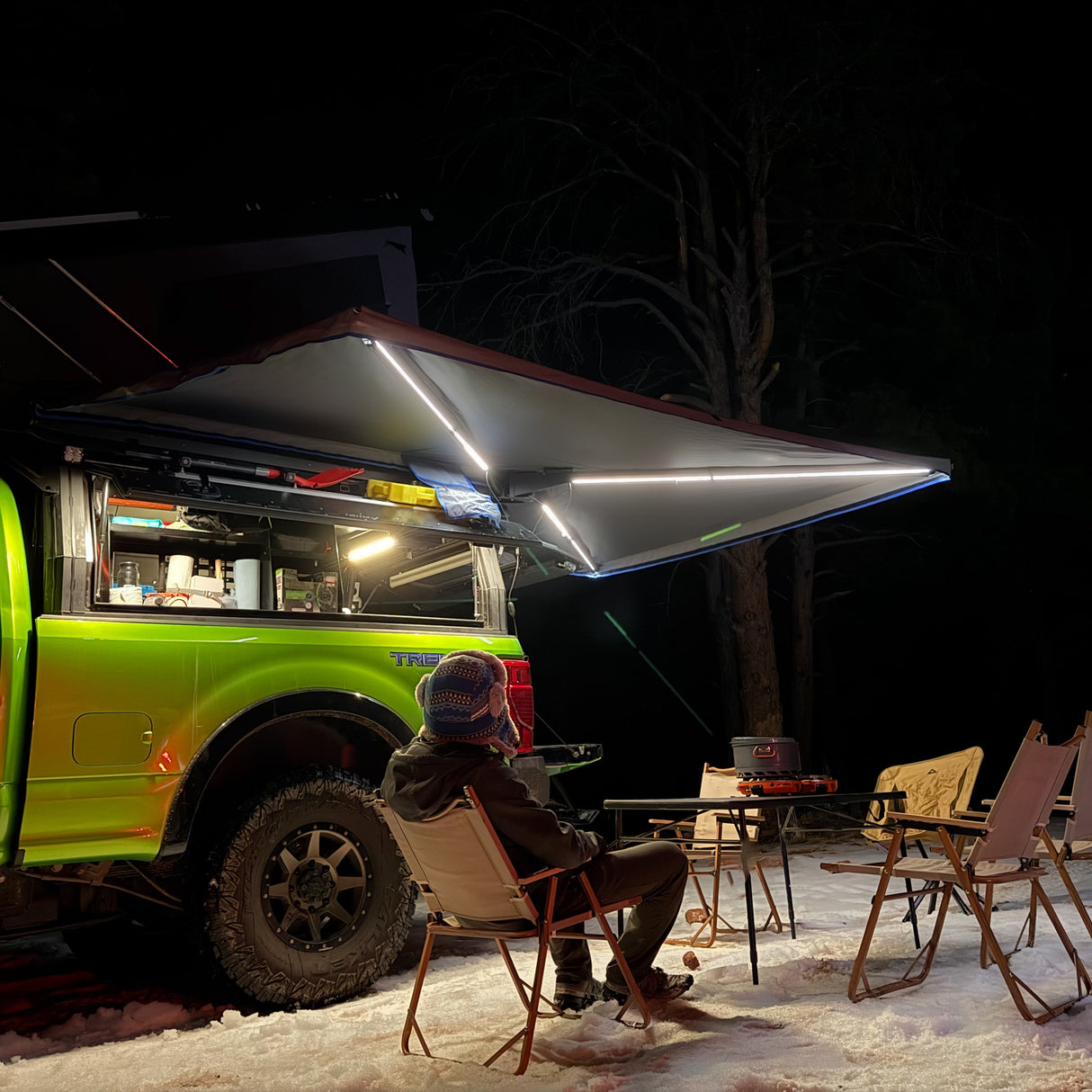 Free Standing 270-Degree Awning - BaseCamp Provisions