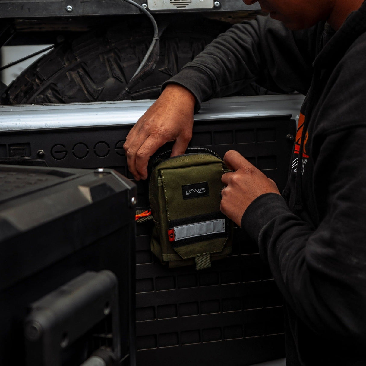 DMOS Rally Pouch - Tactical Molle Pouch - BaseCamp Provisions