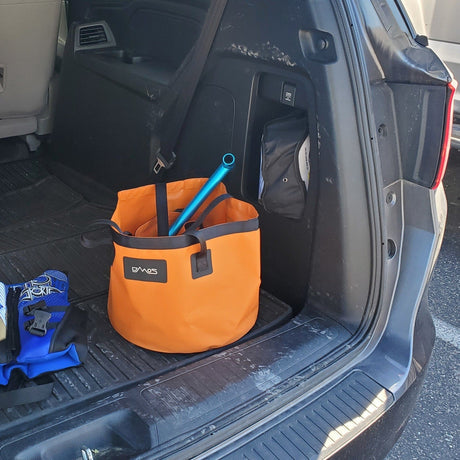 DMOS The Ruck Bucket - Foldable Camping Water Bucket - BaseCamp Provisions