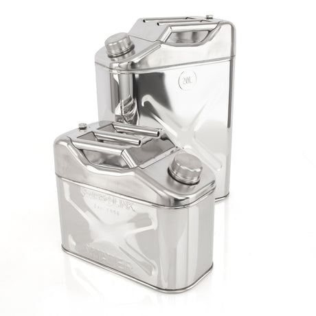 Swiss Link- Water Can Stainless Steel- 10L - BaseCamp Provisions