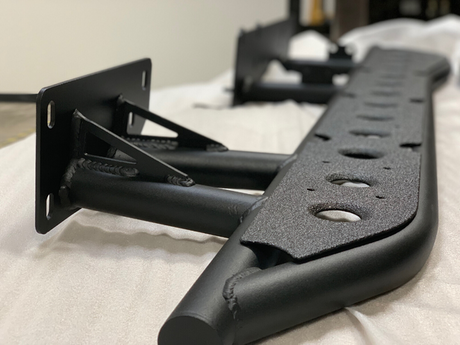 STEP EDITION BOLT ON ROCK SLIDERS FITS 2010-2023 TOYOTA 4RUNNER - BaseCamp Provisions