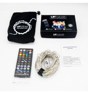 UC Gear LED String 34' - Multi Color with Remote - BaseCamp Provisions