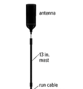 weBoost 13 Inch Replacement Mast for Drive OTR/RV Antenna - BaseCamp Provisions