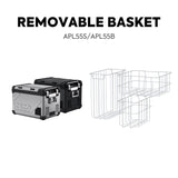 ICECO-58QT APL55 Dual Zone 12 Volt Fridge refrigerator - BaseCamp Provisions