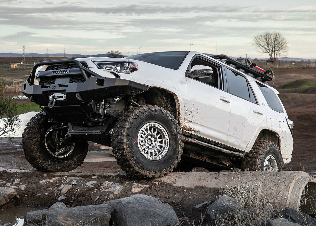 Toyota 4Runner 5th Gen (2014-2023) Hi-Lite Overland Front Bumper [PreRunner Bull Bar] - BaseCamp Provisions