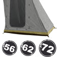 4″ Zip-On Annex to Floor Extensions For Breezeway & Weekender - BaseCamp Provisions