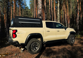 Full Wing Truck Cap Topper & Overland Camper Shell for Work, Camping & Off-Road | Dirtbox Overland - BaseCamp Provisions