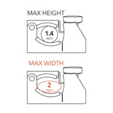 DMOS Universal Shovel/Axe Mount - BaseCamp Provisions