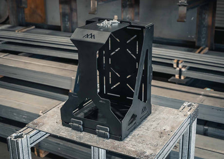 Jerry's Can Holder - Dual Universal Jerry Can Carrier - BaseCamp Provisions