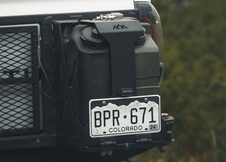 Jerry's Can Holder - Dual Universal Jerry Can Carrier - BaseCamp Provisions