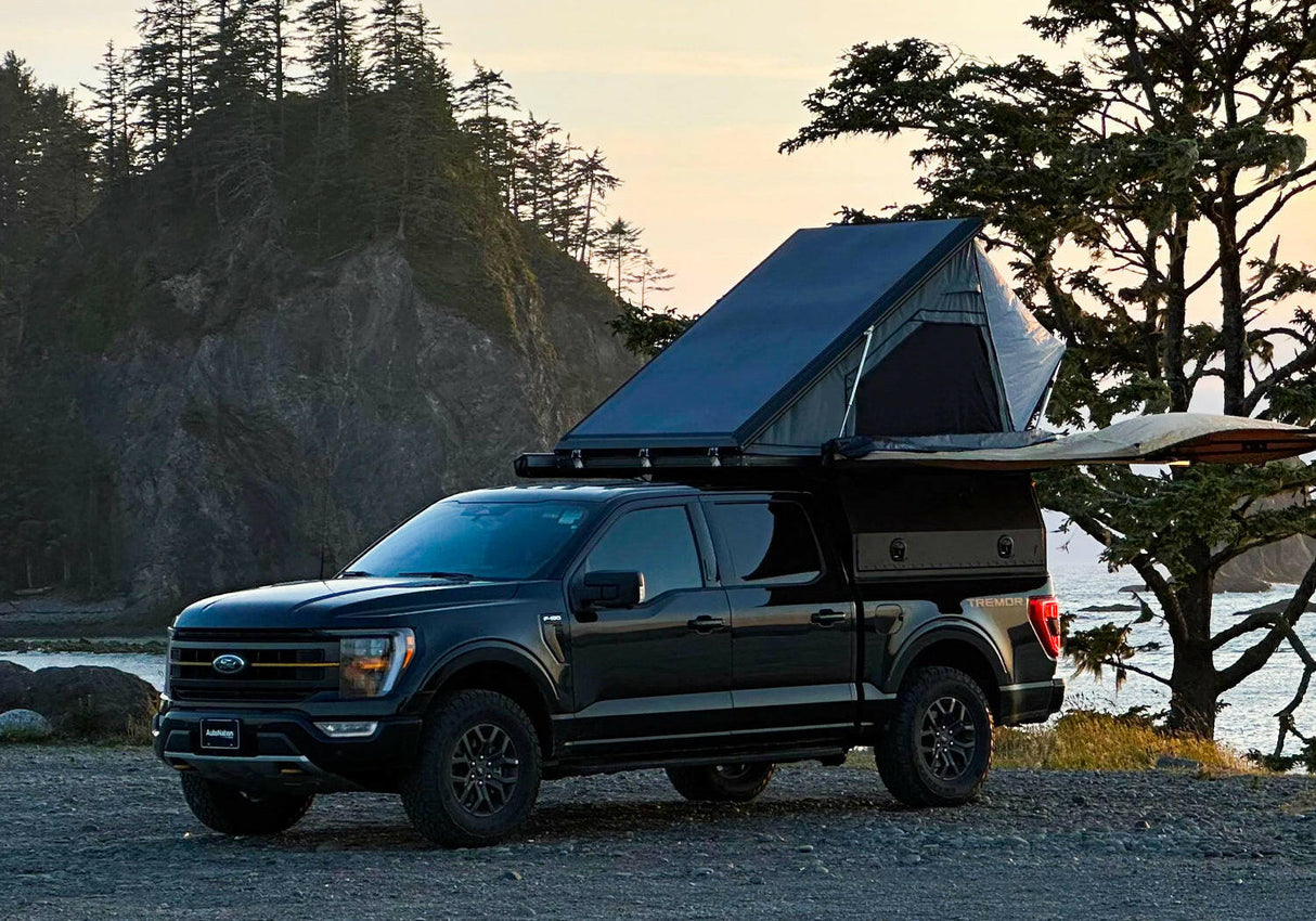 Dirtbox Canopy Camper – Modular Truck Camper Shell / Topper for Mid-Size & Full-Size Trucks (Tacoma, Tundra, F-150, Ram, Silverado) - BaseCamp Provisions