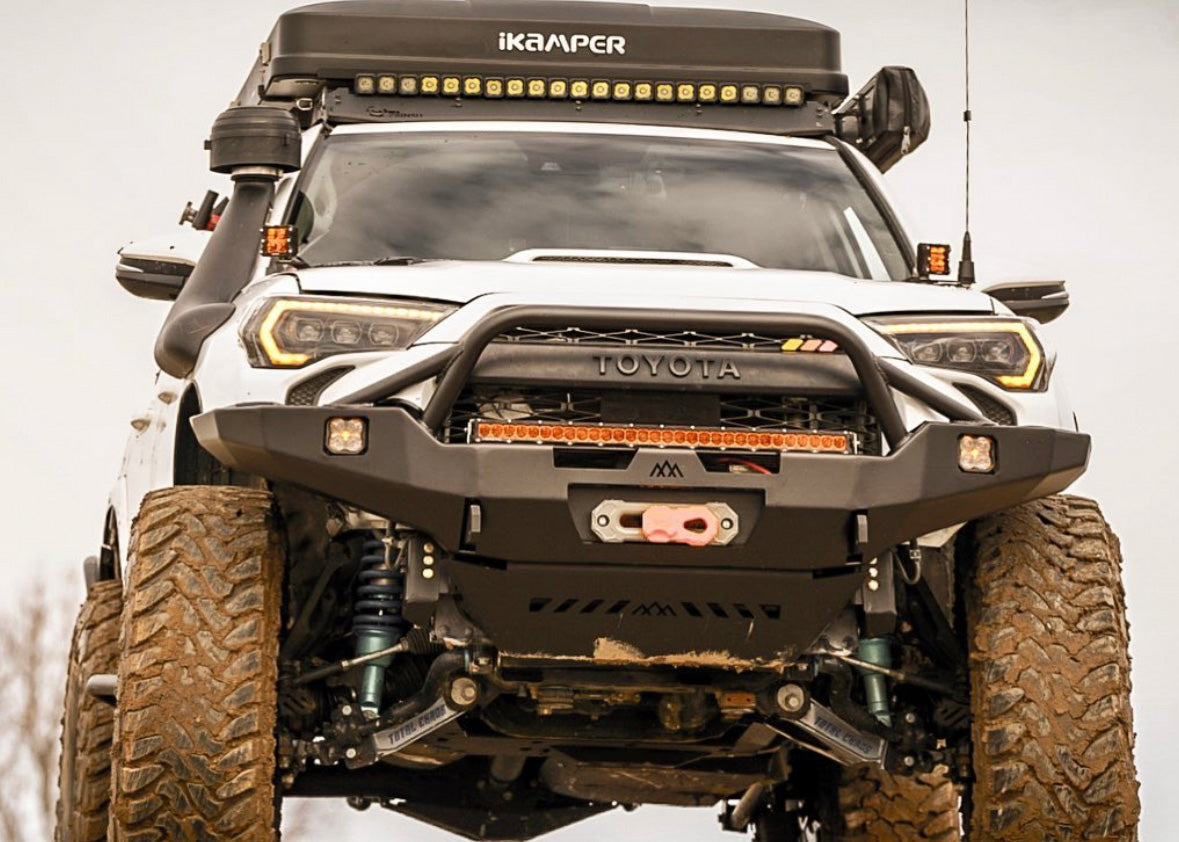 Toyota 4Runner 5th Gen (2014-2023) Hi-Lite Overland Front Bumper [PreRunner Bull Bar] - BaseCamp Provisions