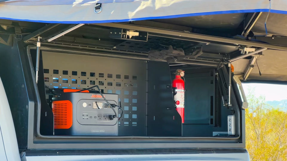 Side Molle Box: Truck Bed Topper - BaseCamp Provisions