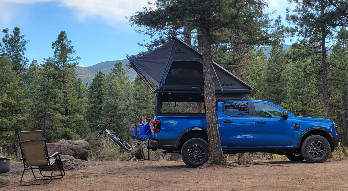 Dirtbox Canopy Camper – Modular Truck Camper Shell / Topper for Mid-Size & Full-Size Trucks (Tacoma, Tundra, F-150, Ram, Silverado) - BaseCamp Provisions